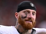Las Vegas Raiders traded defensive end Maxx Crosby (98) to the Baltimore Ravens on Saturday Las Vegas Raiders traded defensive end Maxx Crosby (98) to the Baltimore Ravens on Saturday