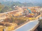 Mumbai, India - January 25, 2026: A view of the ongoing Goregaon-Mulund Link Road (GMLR) project in Mumbai, India, on Sunday, January 25, 2025. (Photo by Satish Bate/ Hindustan Times) (Hindustan Times)