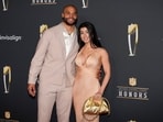 Dallas Cowboys' Dak Prescott, left, and Sarah Jane Ramos have reportedly broken up.