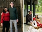 Rashmi with her husband Matt. 