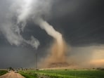 A large tornado was spotted in Oklahoma on Friday A large tornado was spotted in Oklahoma on Friday