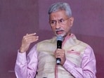 EAM S Jaishankar speaks during a session on the third day of 'Raisina Dialogue 2026', in New Delhi.