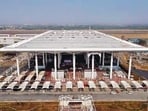 The aerodrome features a 3,900-metre by 45-metre runway and has parking stands for 24 Code C and two Code D/F aircraft.