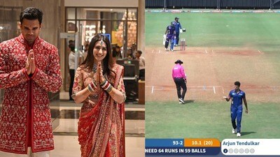 అర్జున్ టెండుల్కర్- సాన్యా.. అర్జున్ టెండుల్కర్- సాన్యా..