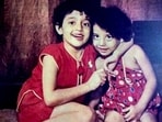 Child star of yore Daisy Irani with her younger sister Honey Irani.