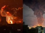 Explosions late on Saturday night shook residents across Tehran.