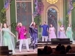 Nita Ambani was seen dancing with Abhishek Bachchan and Aishwarya Rai Bachchan.