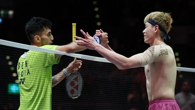 It was a tight affair, which lasted 57 minutes, and Chun-yi eventually won 21-15 22-20. (Action Images via Reuters)
