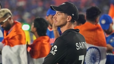 Spare a thought for the Kiwis. They were always up against it playing in front of a massive crowd, against an Indian team with so much momentum and force behind it. They will be the first to admit it was a tame performance given the stage – but the maths will even out soon enough. It is bound to be their turn. (AP) Spare a thought for the Kiwis. They were always up against it playing in front of a massive crowd, against an Indian team with so much momentum and force behind it. They will be the first to admit it was a tame performance given the stage – but the maths will even out soon enough. It is bound to be their turn. (AP)