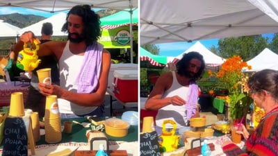 Prabhakar Prasad, better known as the Chaiguy, has opened a tea business in Los Angeles. Prabhakar Prasad, better known as the Chaiguy, has opened a tea business in Los Angeles.