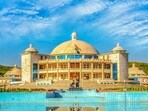 A live TV screen was displayed inside the floor showing attendance of the six legislators. (Manipur legislative assembly website)