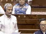 External Affairs Minister S Jaishankar in the Rajya Sabha in New Delhi on Monday. (Sansad TV)