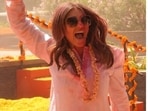 Elizabeth Hurley's pics capture the joy of Holi, and also showcase her love for India and its culture. (Instagram/ elizabethhurley1)
