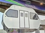 The system will deploy driverless electric pods seating five to eight passengers. 
