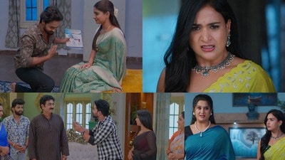 నిన్ను కోరి మార్చి 9 ఎపిసోడ్: చంద్రకళ ప్రెగ్నెన్సీ-శాలిని ఫ్రస్టేషన్-విరాట్ను మర్డర్ కేసులో ఇరికించే ప్లాన్ నిన్ను కోరి మార్చి 9 ఎపిసోడ్: చంద్రకళ ప్రెగ్నెన్సీ-శాలిని ఫ్రస్టేషన్-విరాట్ను మర్డర్ కేసులో ఇరికించే ప్లాన్