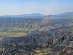 CM Rio told the state assembly that no individual has been identified or apprehended as responsible for the forest fires so far. (Image sourced by HT) CM Rio told the state assembly that no individual has been identified or apprehended as responsible for the forest fires so far. (Image sourced by HT)