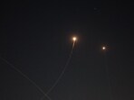 US Iran war news LIVE updates: Rocket trails are seen in the sky above the Israeli coastal city of Tel Aviv amid a fresh barrage of Iranian missile attack.