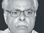 KN Panikkar served as professor of history at the Jawaharlal Nehru University (HT Photo)
