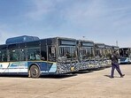 Officials propose routes connecting Sohna, Farrukhnagar, Cyber City and key metro nodes with trials planned after buses arrive. (HT Photo)