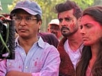Tahir Raj Bhasin on the sets of Vikram Phadnis' film.