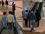 An Indian man filmed a mall in Canada packed with desi crowd.
