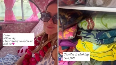 The American designer on her trip to Jaipur. (Instagram/@katiediamond) The American designer on her trip to Jaipur. (Instagram/@katiediamond)