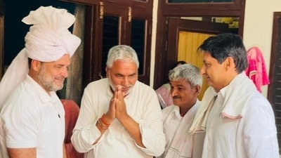 రైతు కుటుంబంతో ఆత్మీయ బంధం: సోనిపట్ పెళ్లి వేడుకలో రాహుల్ గాంధీ రైతు కుటుంబంతో ఆత్మీయ బంధం: సోనిపట్ పెళ్లి వేడుకలో రాహుల్ గాంధీ