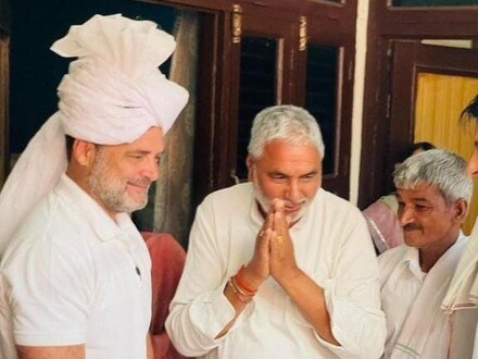 రైతు కుటుంబంతో ఆత్మీయ బంధం: సోనిపట్ పెళ్లి వేడుకలో రాహుల్ గాంధీ