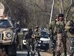 Acting on credible intelligence inputs by Intelligence Agencies, movement of two terrorists was detected in the general area of Jhangar, said officials. (HT Representative) Acting on credible intelligence inputs by Intelligence Agencies, movement of two terrorists was detected in the general area of Jhangar, said officials. (HT Representative)