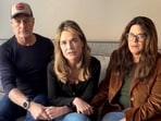Savannah Guthrie, accompanied by her siblings Annie and Camron.
