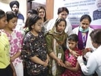 The campaign, launched on February 28, aims to immunise around 160,000 adolescent girls across the Capital, with 4,000 sessions planned over three months.