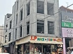 One of the structures in MC’s list of illegal building in Model Town area in Zone D in Ludhiana, on Wednesday. (HT Photo)
