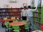 Threat messages were received between 7am and 9am, prompting schools to evacuate students and begin sanitisation as per safety protocol. (HT)