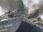 Twenty crew members of the Thai-flagged Mayuree Naree, a dry bulk vessel, were rescued and three more remain missing, Thailand’s transport ministry said.