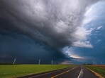 Tornado in Wheatfield, Indiana.