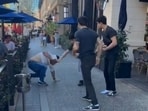 In San Jose, a brawl escalated from a verbal dispute, resulting in two men being attacked by three others. The incident, potentially a hate crime, involved antisemitic slurs.