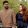 భార్యతో సంజూ శాంసన్​..