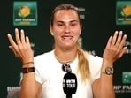 Aryna Sabalenka jokes that her diamond ring might 'distract' opponents
