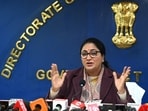 Delhi chief minister Rekha Gupta. 