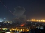 US Iran war news: Plumes of smoke rise during Israeli strikes on Beirut, following an escalation between Hezbollah and Israel amid the US-Israeli conflict with Iran.