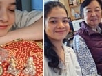 The Indian woman with her Japanese landlady in the US. 