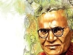 Nandalal Bose’s (1882 - 1966) works will be showcased at the National Gallery of Modern Art (NGMA), Fort. (HT file photo)