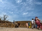 People at Feroz Shah Kotla Fort in New Delhi on March 12, 2026. (RAJ K RAJ /HT PHOTO) People at Feroz Shah Kotla Fort in New Delhi on March 12, 2026. (RAJ K RAJ /HT PHOTO)