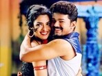 Priyanka Chopra debuted in the film industry with the Vijay-starrer Thamizhan. 