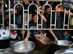 The suffering inflicted on children should be reason enough to end wars. International humanitarian law is clear about what is to be done. (AFP)