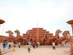 This super fun, night run transforms the world’s largest film studio into a neon-lit, high-energy fitness festival. (Ramoji Film City website)