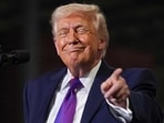 President Donald Trump speaks on stage at Verst Logistics on March 11, 2026 in Hebron, Kentucky.