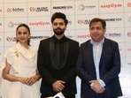 Actors Rakul Preet and Jackky Bhagnani, and Franchise India Chairman Gaurav Marya, Actors Rakul Preet and Jackky Bhagnani, and Franchise India Chairman Gaurav Marya,