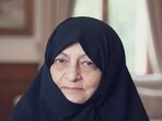 Ayatollah Ali Khamenei's wife Mansoureh Khojasteh Bagherzadeh.