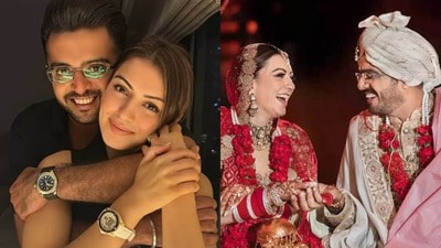 మాజీ భర్తతో హన్సిక మాజీ భర్తతో హన్సిక